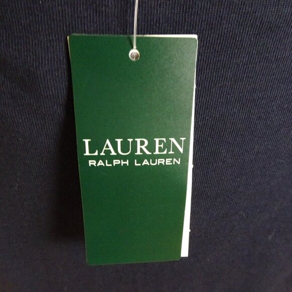 Ralph Lauren Off Shoulder Dress Women's Size S Blue Flutter Sleeve - Picture 6 of 7